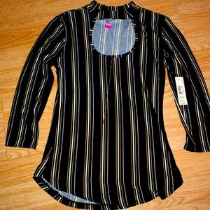 3/4 Sleeved striped top